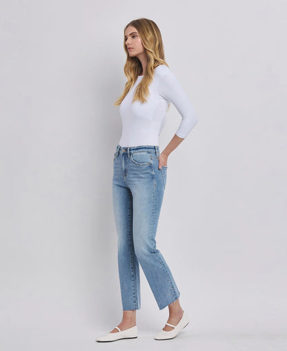 High Rise Kick Flare Jeans