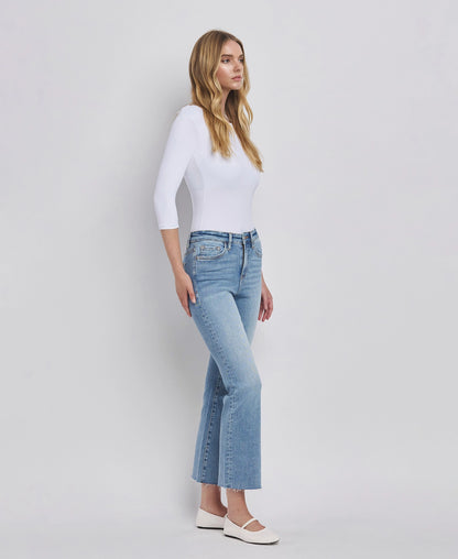 High Rise Kick Flare Jeans