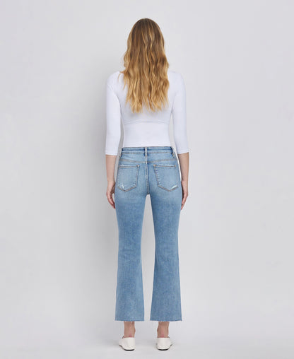 High Rise Kick Flare Jeans