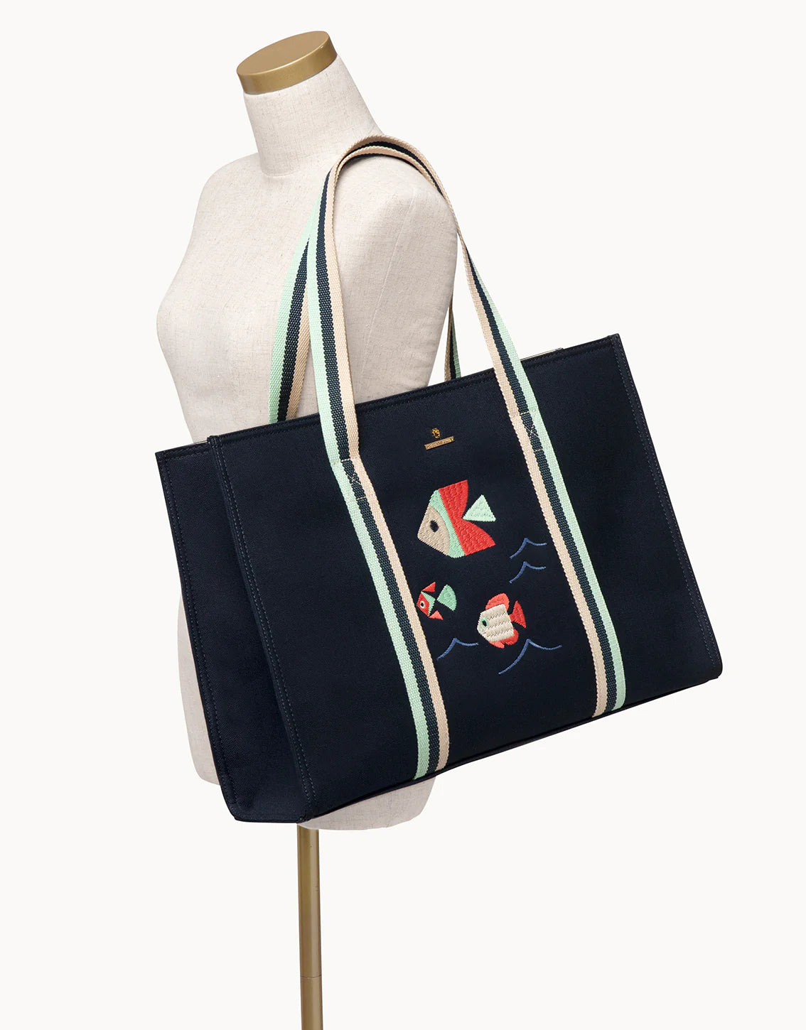 Fish Carry All Tote Navy from Spartina 449 Fish Carry All Tote Navy