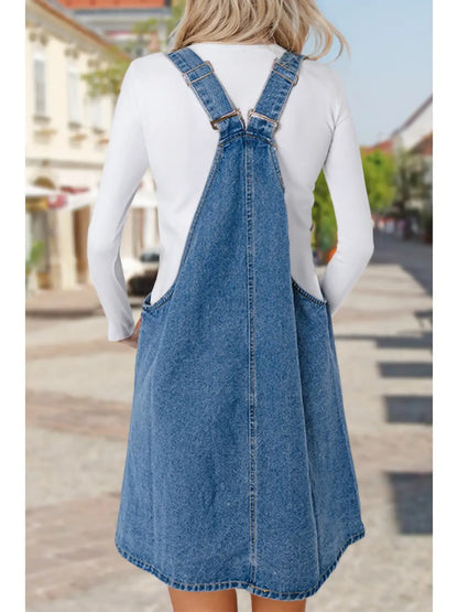 Grace Denim Mini Dress