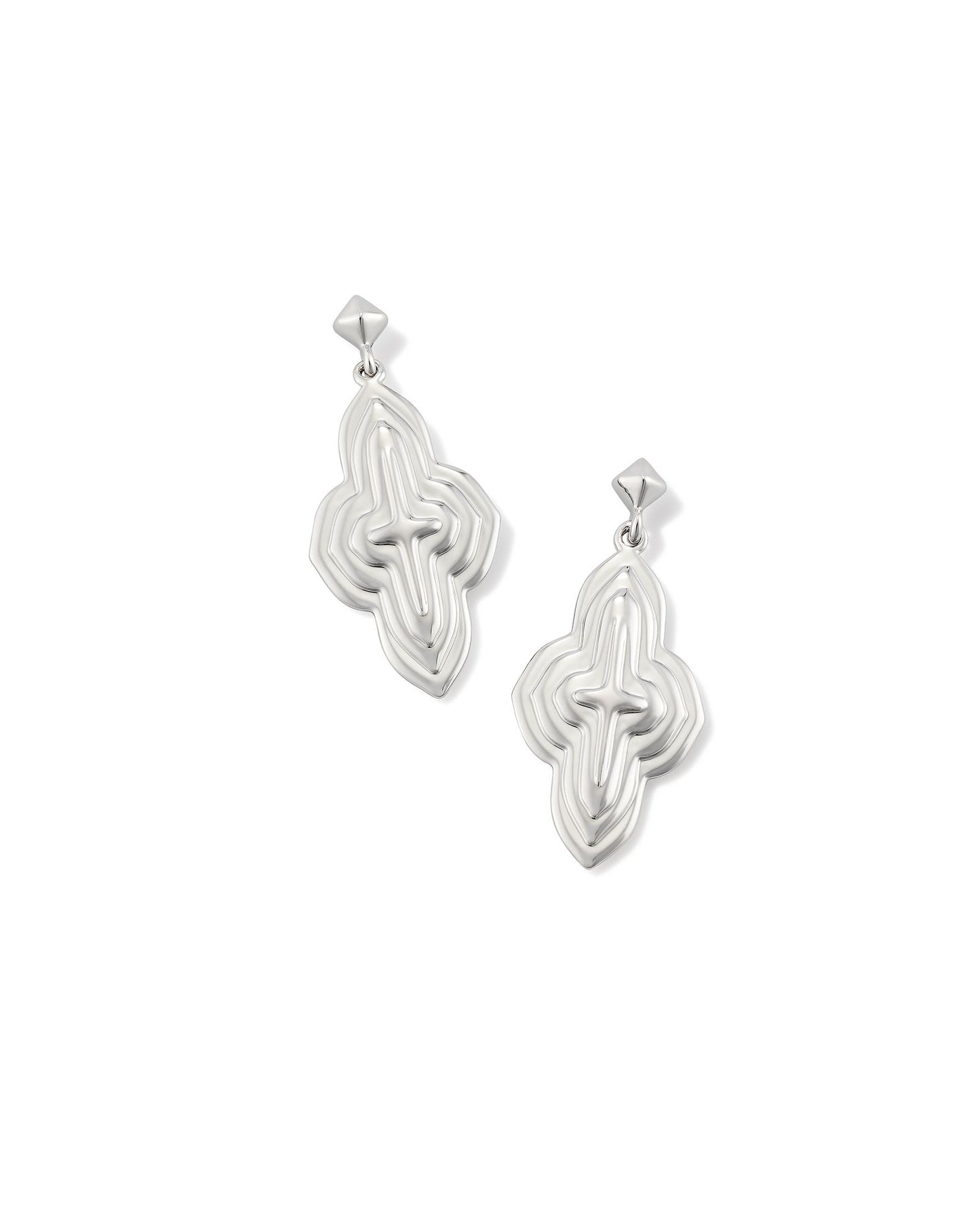 Abbie Drop Earrings | Silver