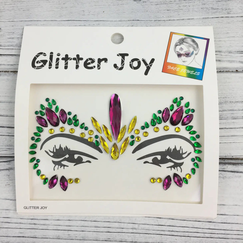 Mardi Gras Face Jewels