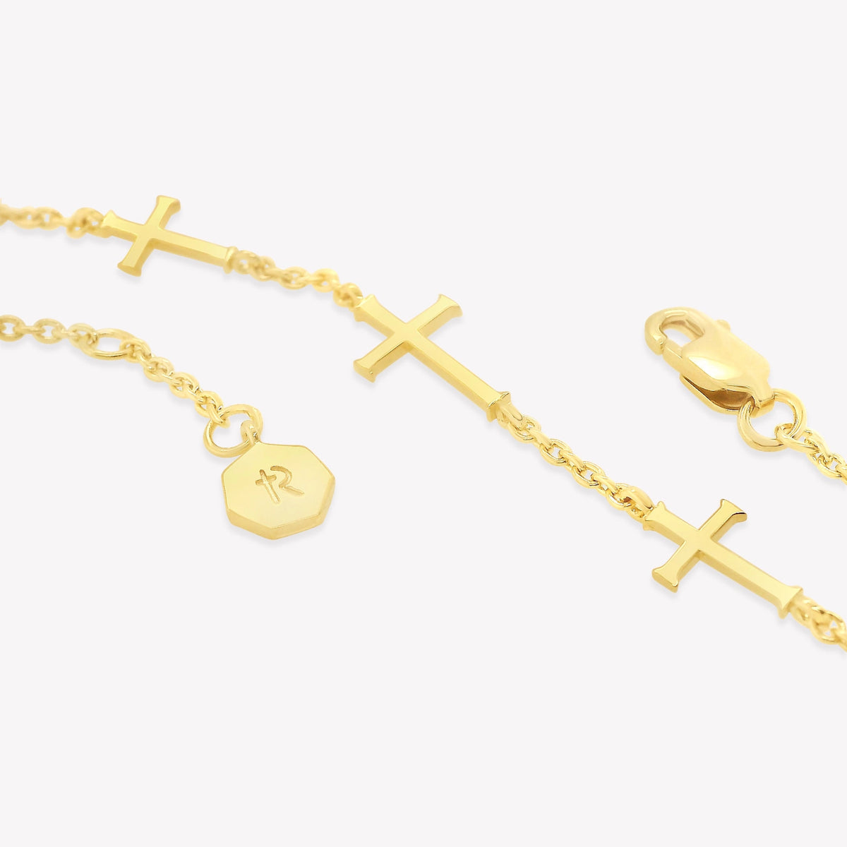 Calvary Cross Bracelet 6.7"