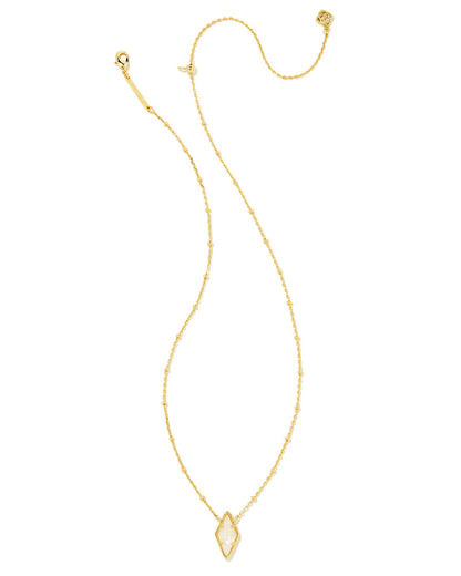 Kinsley Pendant Necklace | Gold & Ivory Mother-of-Pearl