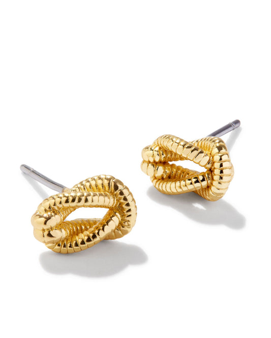 Annie Stud Earrings | Gold