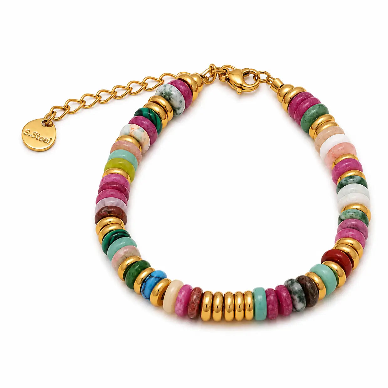 Multi Color Beaded Bracelet