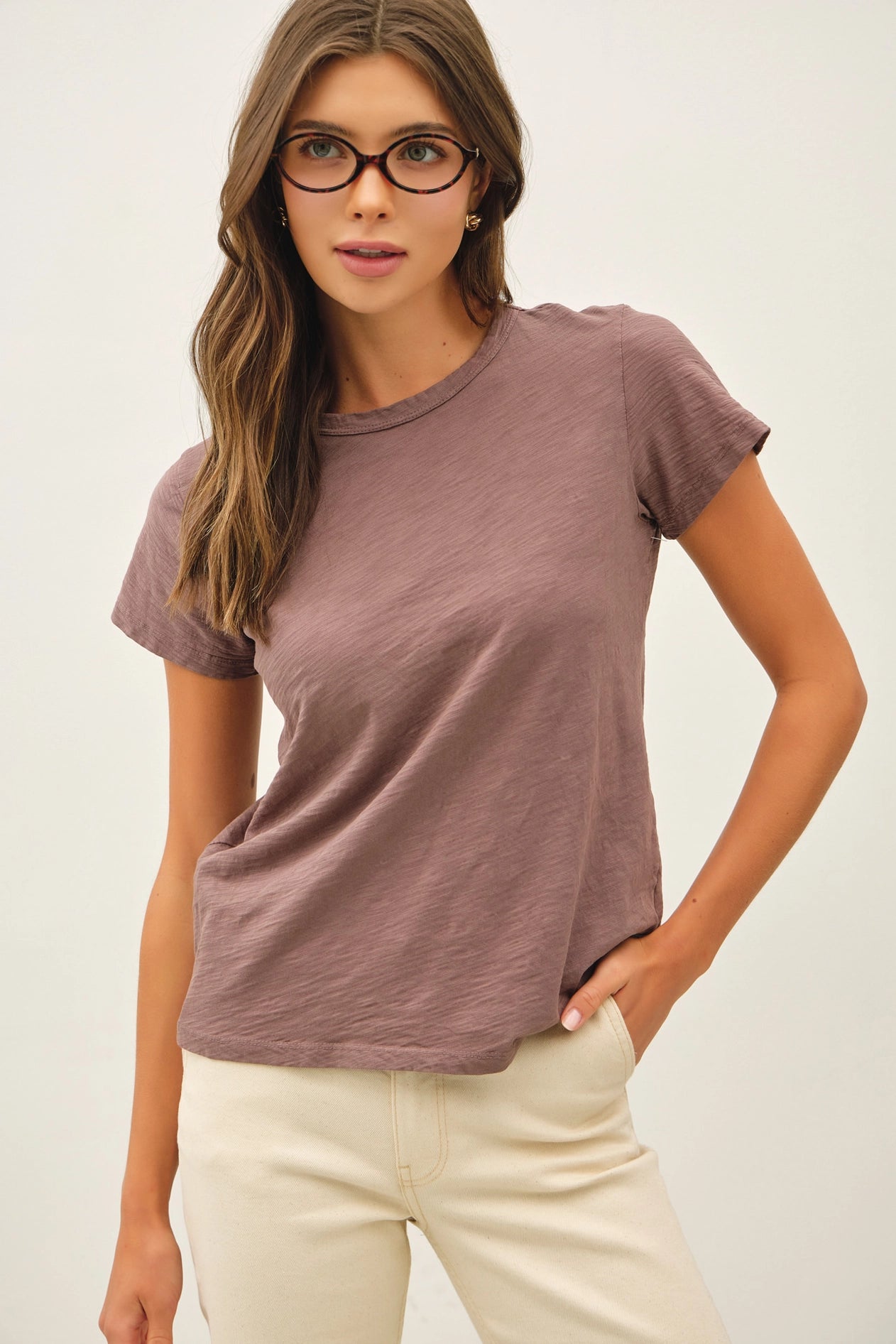 Garment Dyed Slub Tee