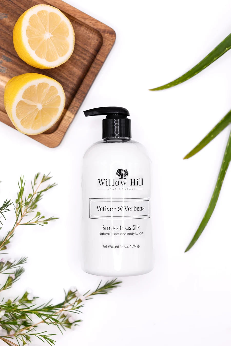 Vetiver & Verbena Smooth as Silk Lotion