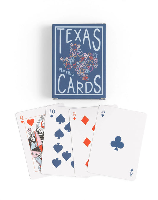 Texas Stars Deck of Playing Cards