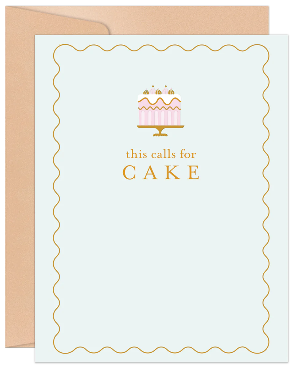 This Calls For Cake Card