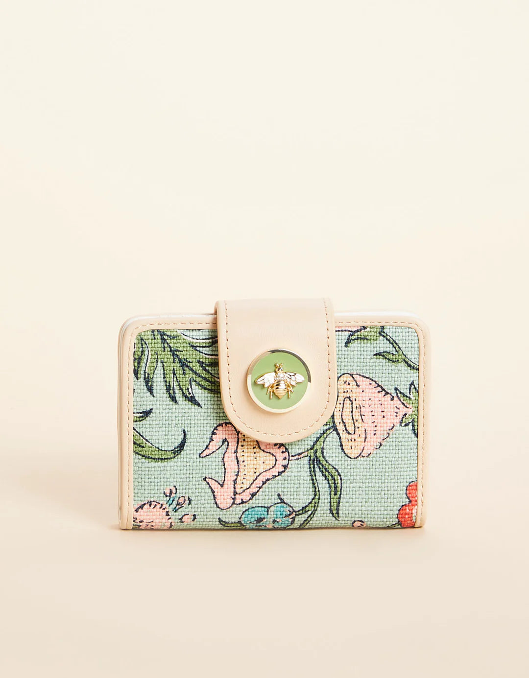 Yacht Club Mini Wallet Hamilton Floral Block Print