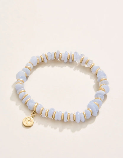 Chippy Stretch Bracelet Light Blue