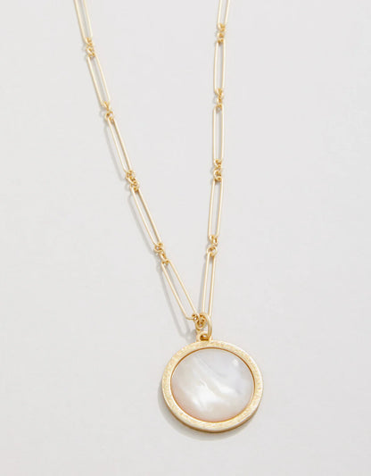 Franklin Necklace 24" Mother-of-Pearl