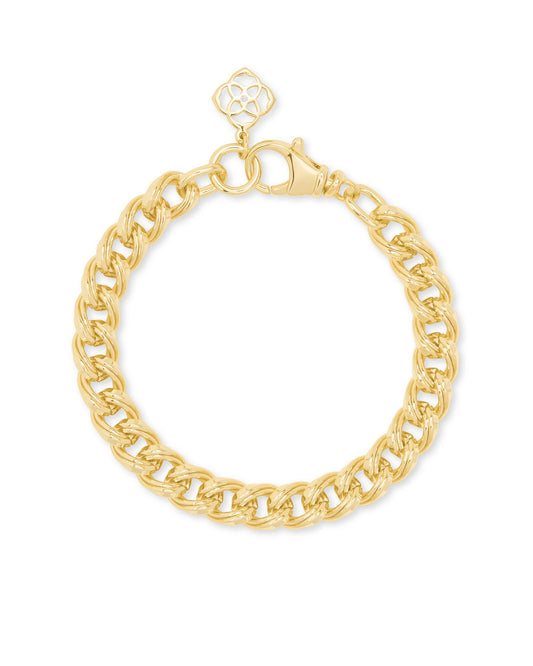 Vincent Chain Bracelet In Gold S/M