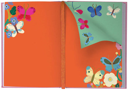 Butterfly Garden Illustrated Journal