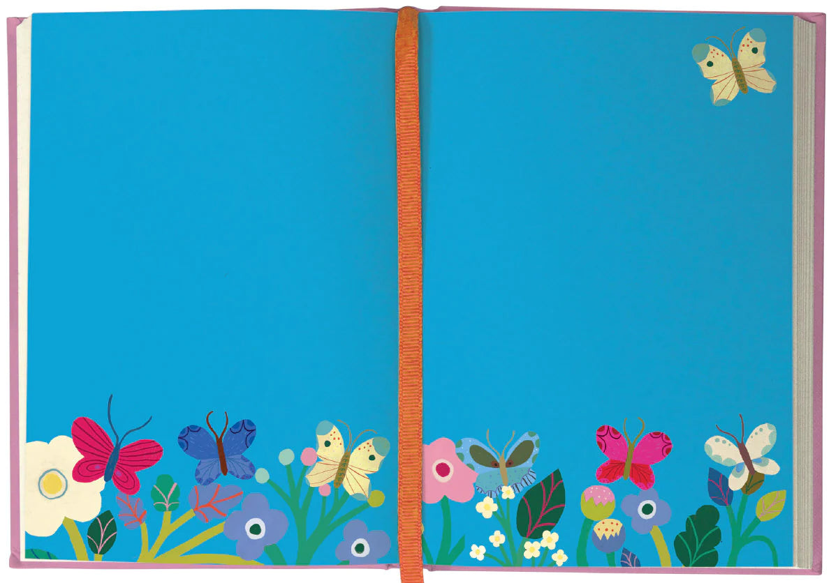 Butterfly Garden Illustrated Journal