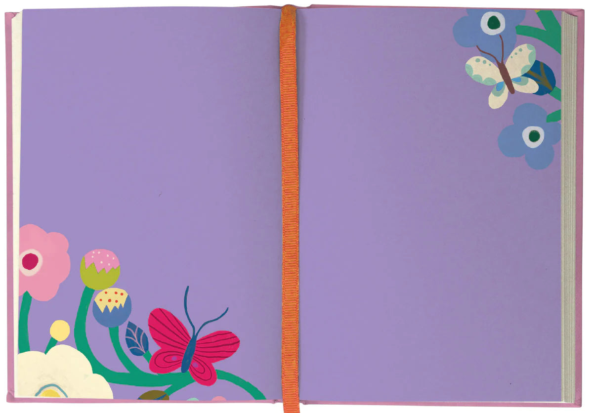 Butterfly Garden Illustrated Journal