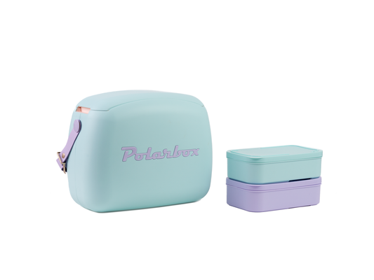 Polarbox Cooler Bag | Summer Sky Blue Lilac