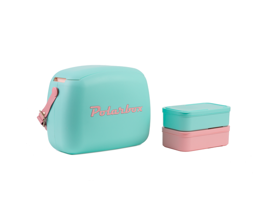 Polarbox Cooler Bag | Summer Cyan Rose