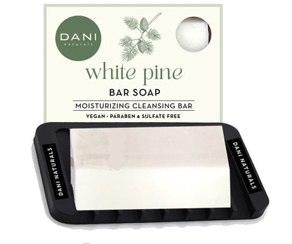 Bar Soap with Dish Set | White Pine