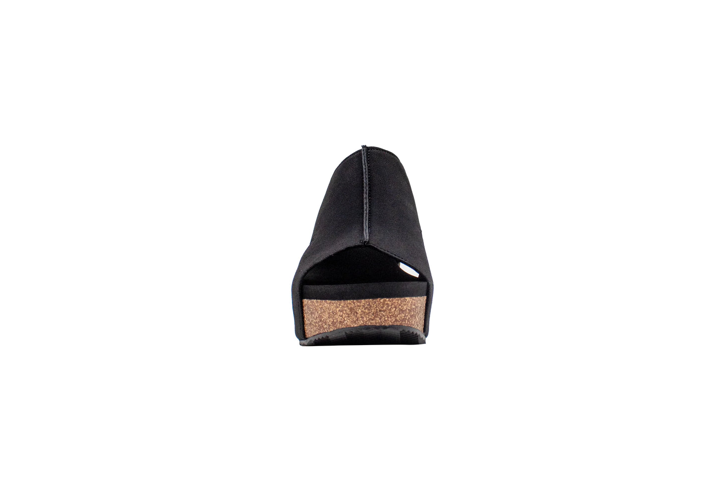 Cassatt Faux Suede Sandal | Black