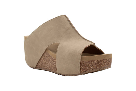 Cassatt Faux Suede Sandal | Sand