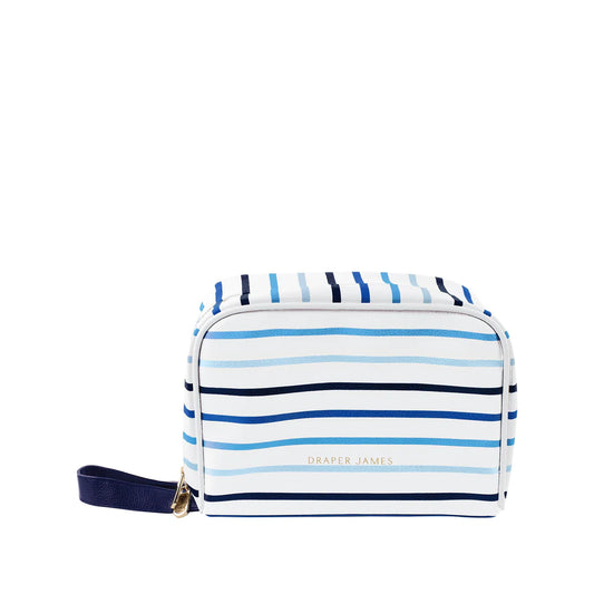 Cosmetic Bag | Blue Stripe