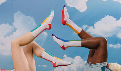 Rainbow Dream Pinky Socks