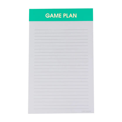 Game Plan Notepad