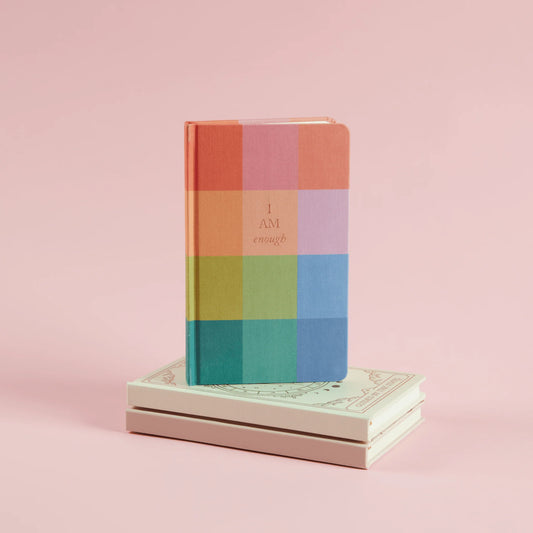 Bookcloth Journal | Rainbow Check