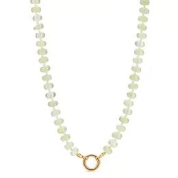 Green Carabiner Necklace