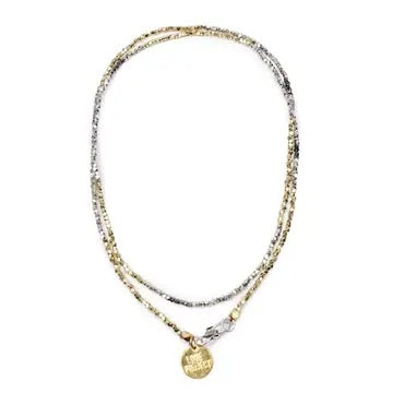 Kali Ombre Necklace - Silver / Gold