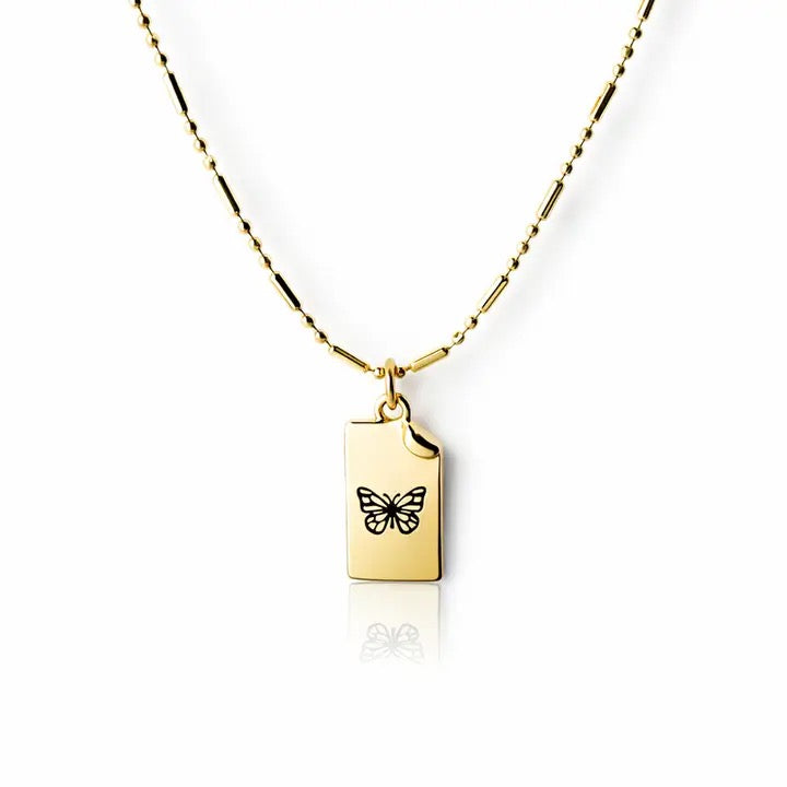 Storytellers Necklace-Butterfly
