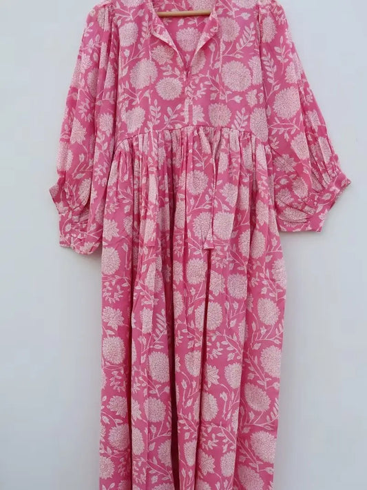 Floral Print Mini Dress Mini Dress Long Deep Neck Women Soft