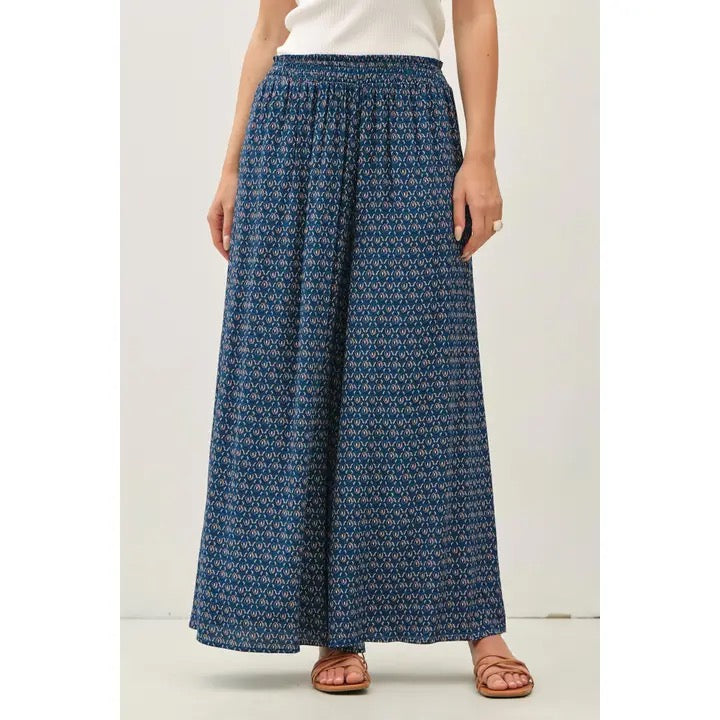 Paisley Printed Palazzo Pants