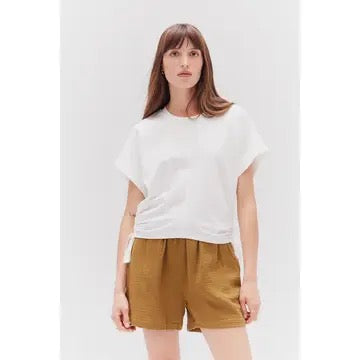 Side Scrunch Tee