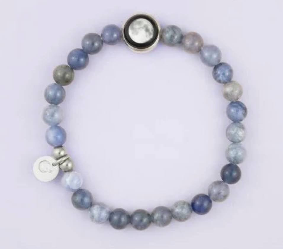 Sodalite Bracelet | Silver