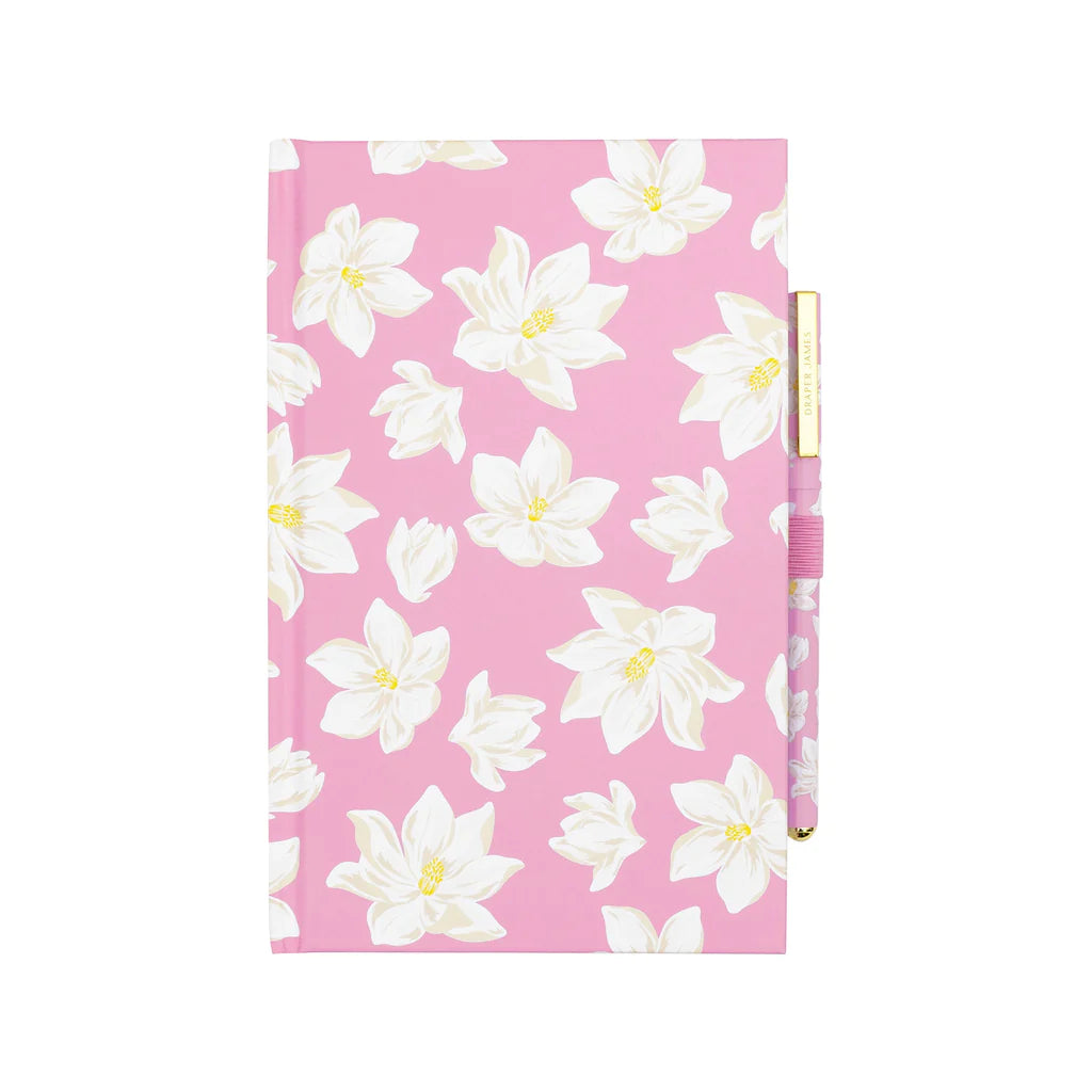 Journal with Pen | Pink Magnolia