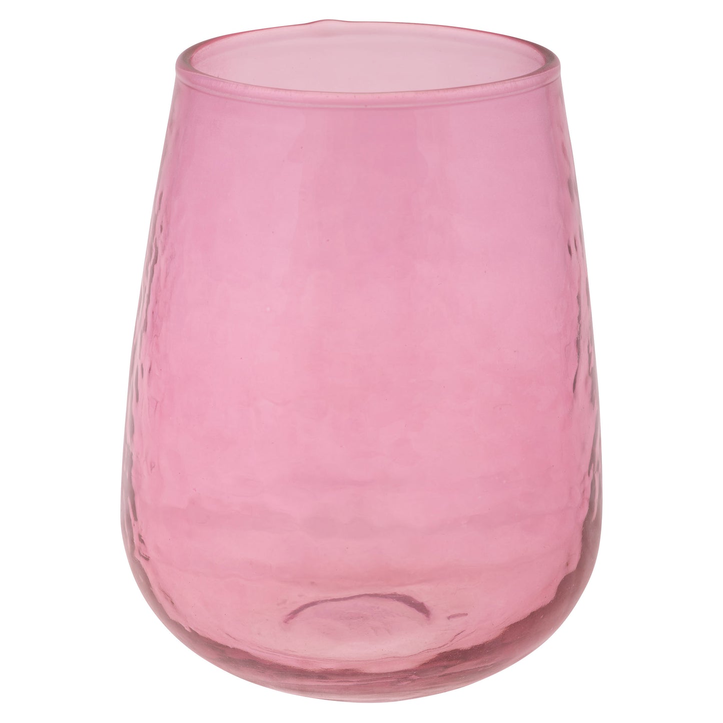 Catalina Stemless Wine Glass | Raspberry