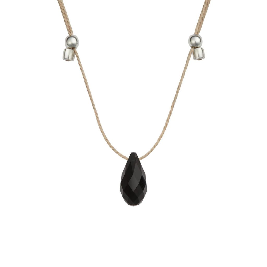 Light Prism Crystal Necklace Sliders