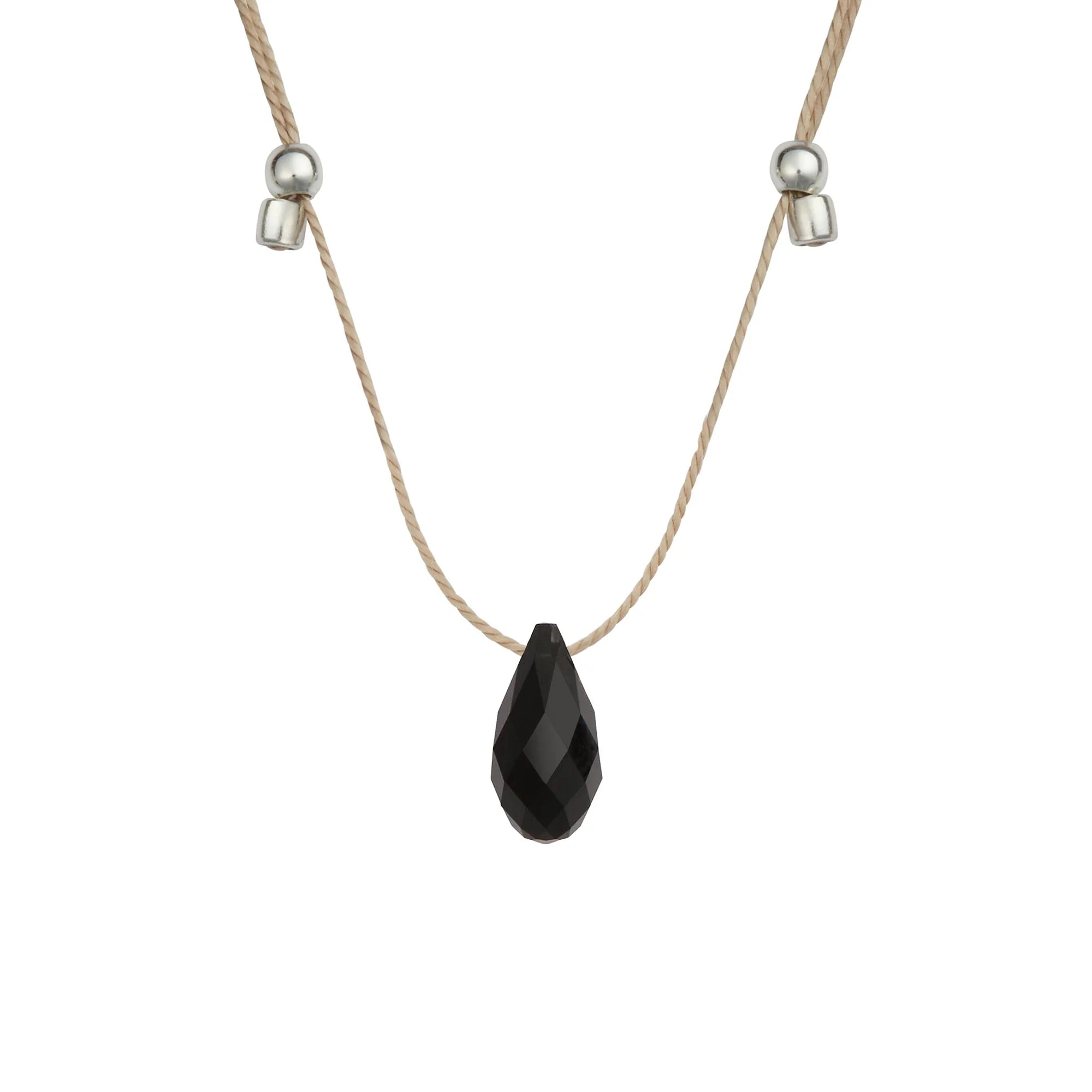 Light Prism Crystal Necklace Sliders