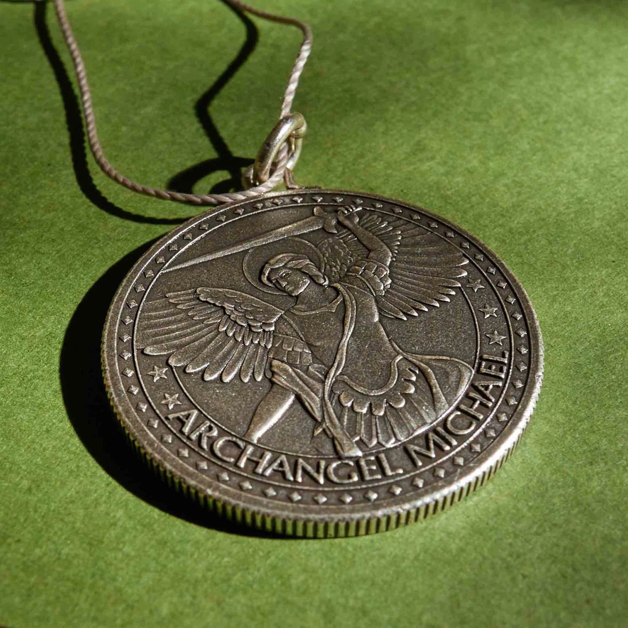 Mother Mary + Archangel Michael Protection Necklace