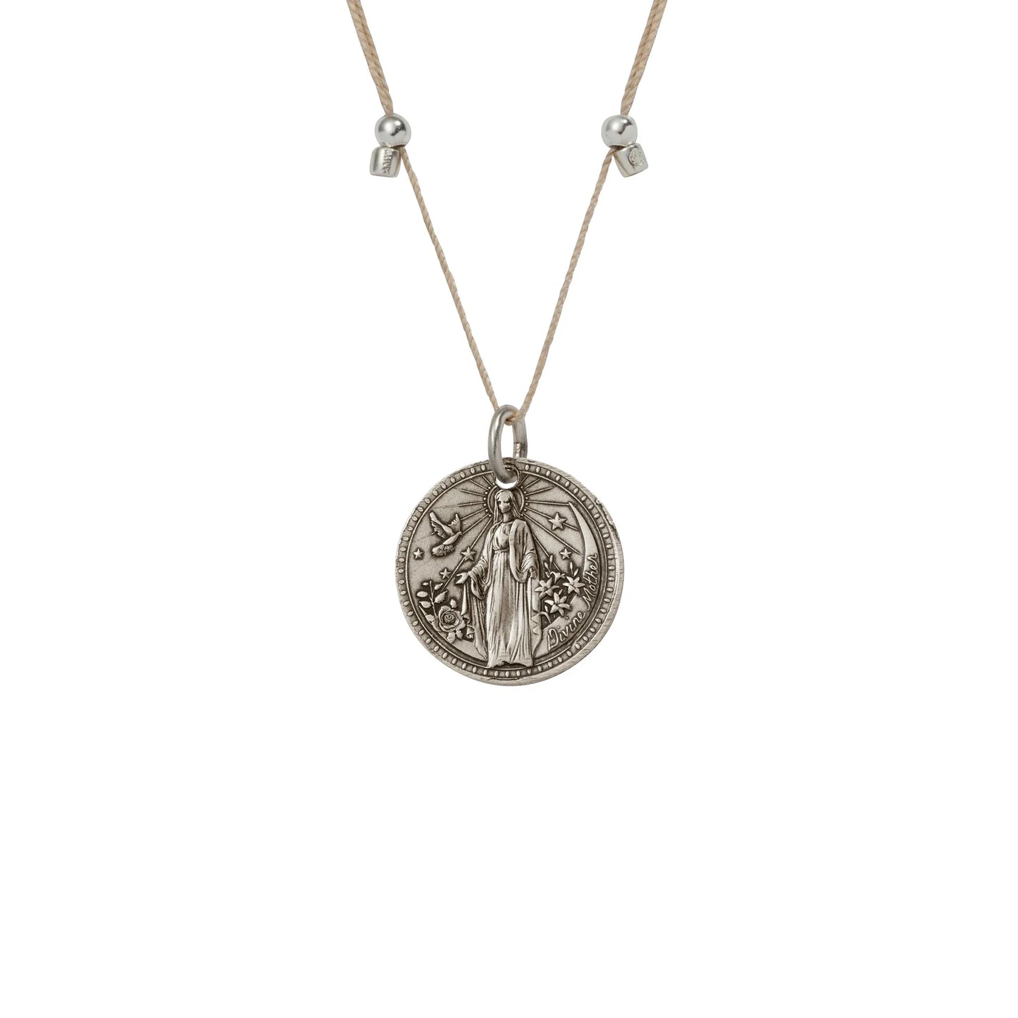 Mother Mary + Archangel Gabriel Guidance Necklace