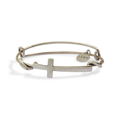 Cross Expandable Bangle