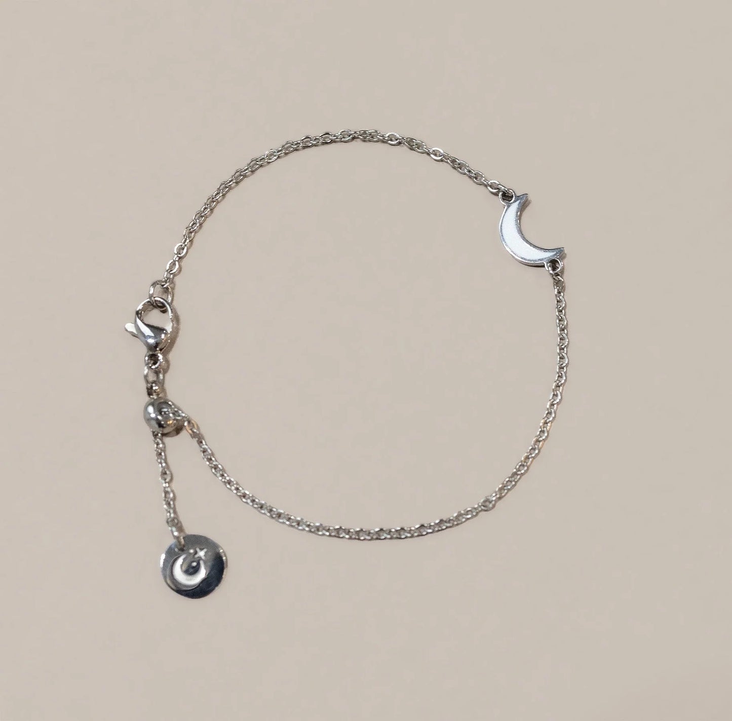 Lumina Luna Crescent Moon Adjustable Bracelet
