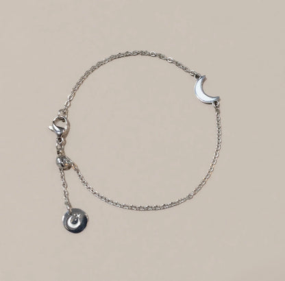 Lumina Luna Crescent Moon Adjustable Bracelet