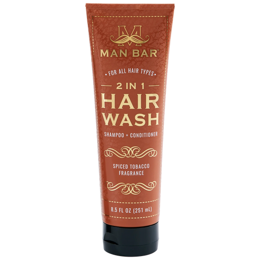Man Bar 2-in-1 Hair Wash | Spiced Tobacco