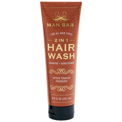 Man Bar 2-in-1 Hair Wash | Spiced Tobacco