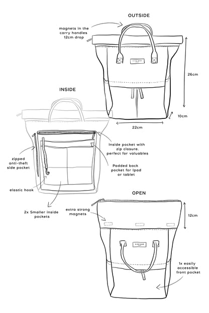 Buttercup | Hackney "2.0" Backpack | Mini